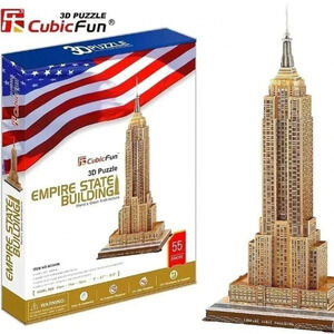 NEW CubicFun New York Empire State Building 3D Puzzle 25.9" Tall